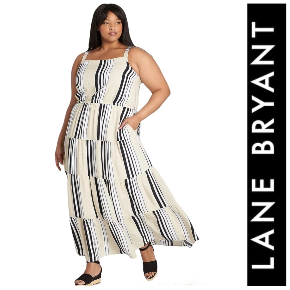 Lane Bryant Maxi- Flowy Dress